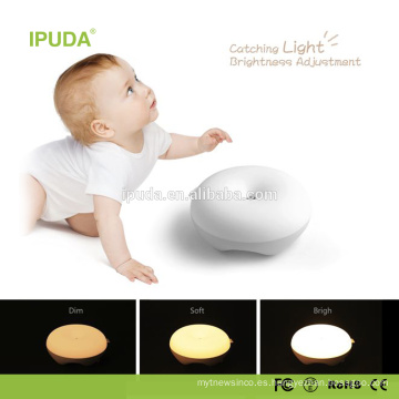 2017 productos de patente de invención IPUDA Q5 baby nite light con brillo regulable de control de gesto mágico